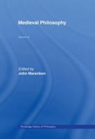 Medieval Philosophy: Routledge History of Philosophy Volume 3 0415308755 Book Cover