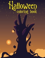 Halloween Coloring Book: Halloween coloring books for kids ages 3-4-5-6-7-8-9-10. Halloween gifts for Son, Daughter. Kids Halloween craft. Halloween crafts for kids. (Halloween gifts for children) B08HW4F2C9 Book Cover