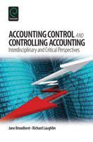 Accounting Control and Controlling Accounting: Interdisciplinary and Critical Perspectives 1781907625 Book Cover