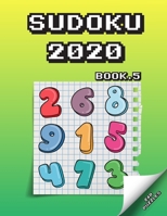 SUDOKU 2020: page a day sudoku puzzles for the 2020 easy to hard Book.5 B084B1SCL4 Book Cover