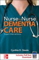Nurse to Nurse: Dementia Care 0071484329 Book Cover