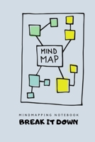 Mind Map. MindMapping Notebook: Break It Down - Brainstorm and organise your ideas to create your next success. Presentation Planning, Visual ... Problem Dissect and Resolution Building 1670105970 Book Cover
