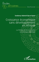 Croissance économique sans développement en Afrique: La théorie de la croissance économique optimale (Études Africaines) (French Edition) 2343186758 Book Cover