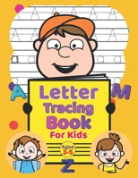 Letter Tracing Book For Kids Ages 3-5.: Both Uppercase and Lowercase Letters. (Handwriting Practice). 8.5x11 In Size - 100 Pages. (Vol_1). B0884KRD8P Book Cover