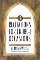Recitations for Church Occasions No. 3 0834175363 Book Cover