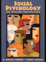 Social Psychology: An Applied Perspective 0130962481 Book Cover