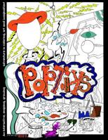 Poptiks I: An Interactive, Ongoing, Growing Adventure in Coloring, Art, and Imagination! 1723312819 Book Cover