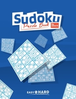 Sudoku Puzzle Book for Adults: 100 Easy to Hard with Solutions B08WJW8RWF Book Cover