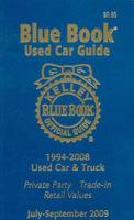 Kelley Blue Book Used Car Guide, July-September 2009 1883392780 Book Cover