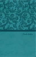 Biblia Reina-Valera 1960, Tierra Santa, Ultrafina letra grande, Leathersoft, Turquesa, con cierre 0829772154 Book Cover