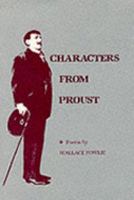 Characters from Proust: Poems 0807110701 Book Cover