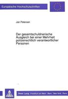 Der Gesamtschuldnerische Ausgleich Bei Einer Mehrheit Polizeirechtlich Verantwortlicher Personen 3631441789 Book Cover