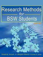 Research Methods for BSW Students 0981510000 Book Cover