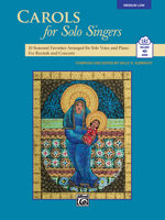 Carols for Solo Singers: Low Voice, Book & CD 0739076612 Book Cover