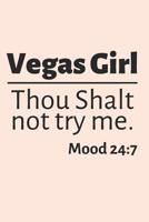 Vegas Girl: Funny Las Vegas Gifts for Women to Write In 1078374813 Book Cover