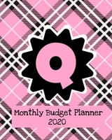 Monthly Budget Planner 2020: Income & Expenses Tracker 1707989761 Book Cover