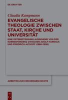 Evangelische Theologie zwischen Staat, Kirche und Universität 3119145505 Book Cover