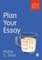 Plan Your Essay 1526488884 Book Cover