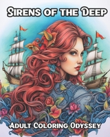 Sirens of the Deep: Adult Coloring Odyssey B0CJLLS7GV Book Cover