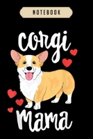 Notebook: Corgi for men women kids Notebook-6x9(100 pages)Blank Lined Paperback Journal For Student, corgi pups, corgi butt gift, corgi gifts for kids, women, girls, boys, men, corgi birthday gift, 1672305373 Book Cover