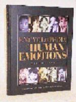 Encyclopedia of Human Emotions, Vol. 1 0028647688 Book Cover