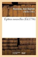 Épîtres nouvelles 2014113076 Book Cover