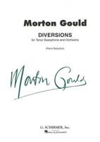 Diversions: Tenor Saxophone & Orchestra Piano Reduction 0793536995 Book Cover