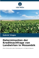 Determinanten der Kreditnachfrage von Landwirten in Mosambik 6205736179 Book Cover