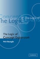 The Logic of Concept Expansion 0521041058 Book Cover