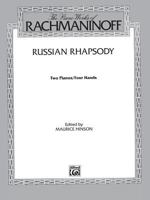 Russian Rhapsody--Rachmaninoff (Advanced Piano Duet) (Belwin Edition: The Piano Works of Rachmaninoff) 0769290884 Book Cover