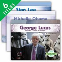 History Maker Biographies: George Lucas / Hillary Clinton / Michelle Obama / Neil Armstrong / Queen Elizabeth II / Stan Lee 1532104243 Book Cover