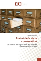 État et défis de la conservation 6139573483 Book Cover