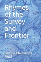 Rhymes of the Survey and Frontier 9357917063 Book Cover