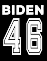 Biden 46: Election 2020 College Ruled Composition Notebook 7.44" x 9.69" 100 pages 50 sheets 1691119385 Book Cover