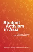 Student Activism in Asia: Between Protest and Powerlessness 081667969X Book Cover