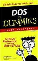 DOS for Dummies Quick Reference 0764503685 Book Cover
