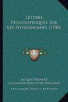 Lettres Philosophiques Sur Les Physionomies 1274002524 Book Cover