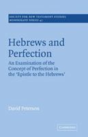 Hebrews and Perfection: An Examination of the Concept of Perfection in the Epistle to the Hebrews 0521018773 Book Cover