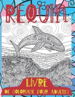 Requin - Livre de coloriage pour adultes B088N673DQ Book Cover