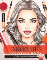 Model face makeup coloring book B0CGYPVSSC Book Cover