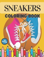 Sneakers Coloring Book: Da Vinci, Urban Teens Colouring For Kids Adult, Air Jordan Created Relieving Heads, Amazing Collectors 40 Pages B08YP6GTNB Book Cover