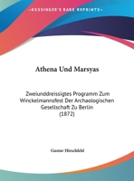 Athena Und Marsyas 3743420627 Book Cover