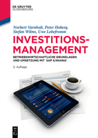 Investitionsmanagement: Betriebswirtschaftliche Grundlagen Und Umsetzung Mit SAP S/4 Hana(r) (de Gruyter Studium) 3110786702 Book Cover