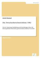 Die Zwischenberichtsrichtlinie 1982 3838658272 Book Cover