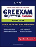 Kaplan GRE Biology, 4th Ed 074324138X Book Cover