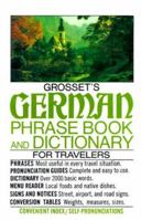 Grosset's german phrase book and dictionary for travelers 0399507930 Book Cover