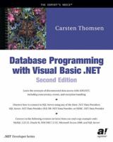 Database Programming with Visual Basic .NET, Second Edition 1590590325 Book Cover