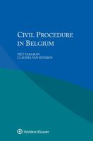 Civil Procedure in Belgium 9041195807 Book Cover