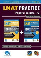 LNAT Practice Papers Volumes 1 and 2: 4 Full Mock Papers, 200 Questions in the style of the LNAT, Detailed Worked Solutions, Law National Aptitude Test, UniAdmissions 1912557517 Book Cover