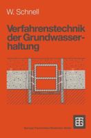 Verfahrenstechnik Der Grundwasserhaltung 3519150239 Book Cover